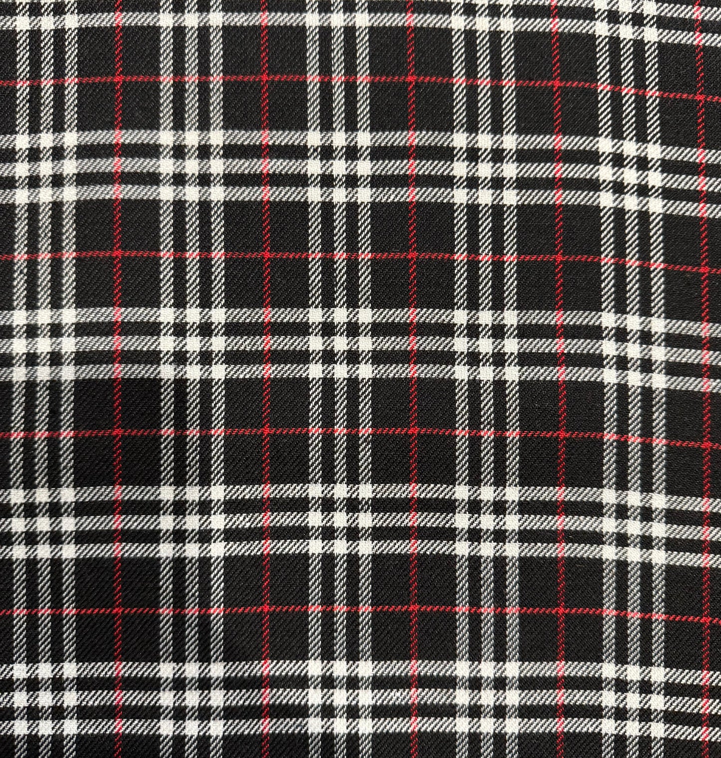 Plaid Design Fabric (6407)