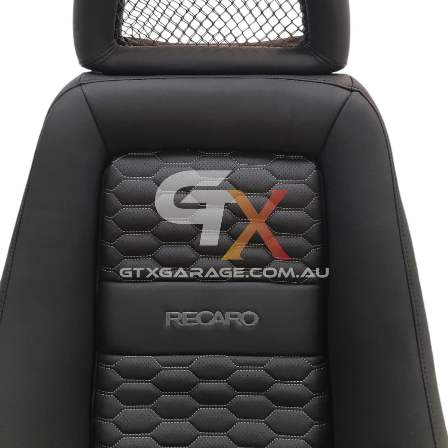 RECARO LXC Fishnet Black Quilted