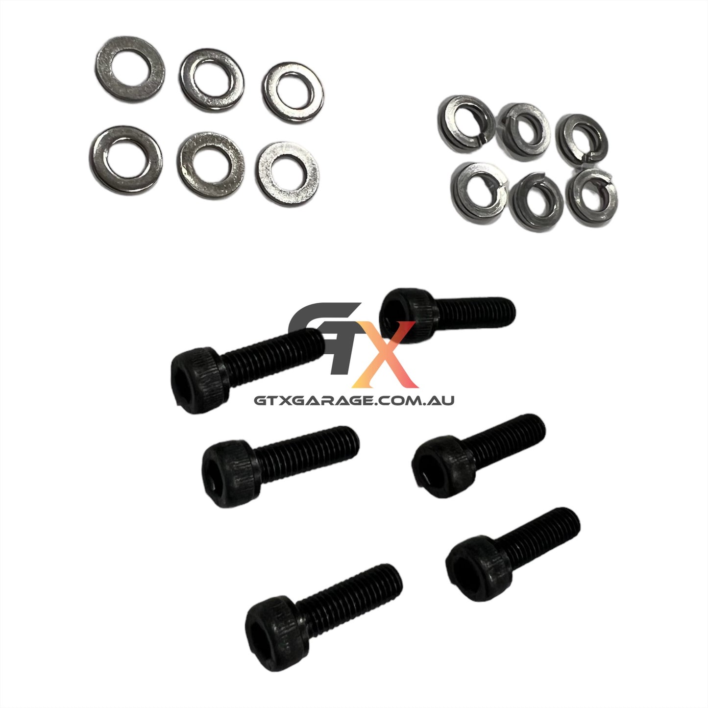 Seat Bolt Set M6 x 20mm (6 pcs)