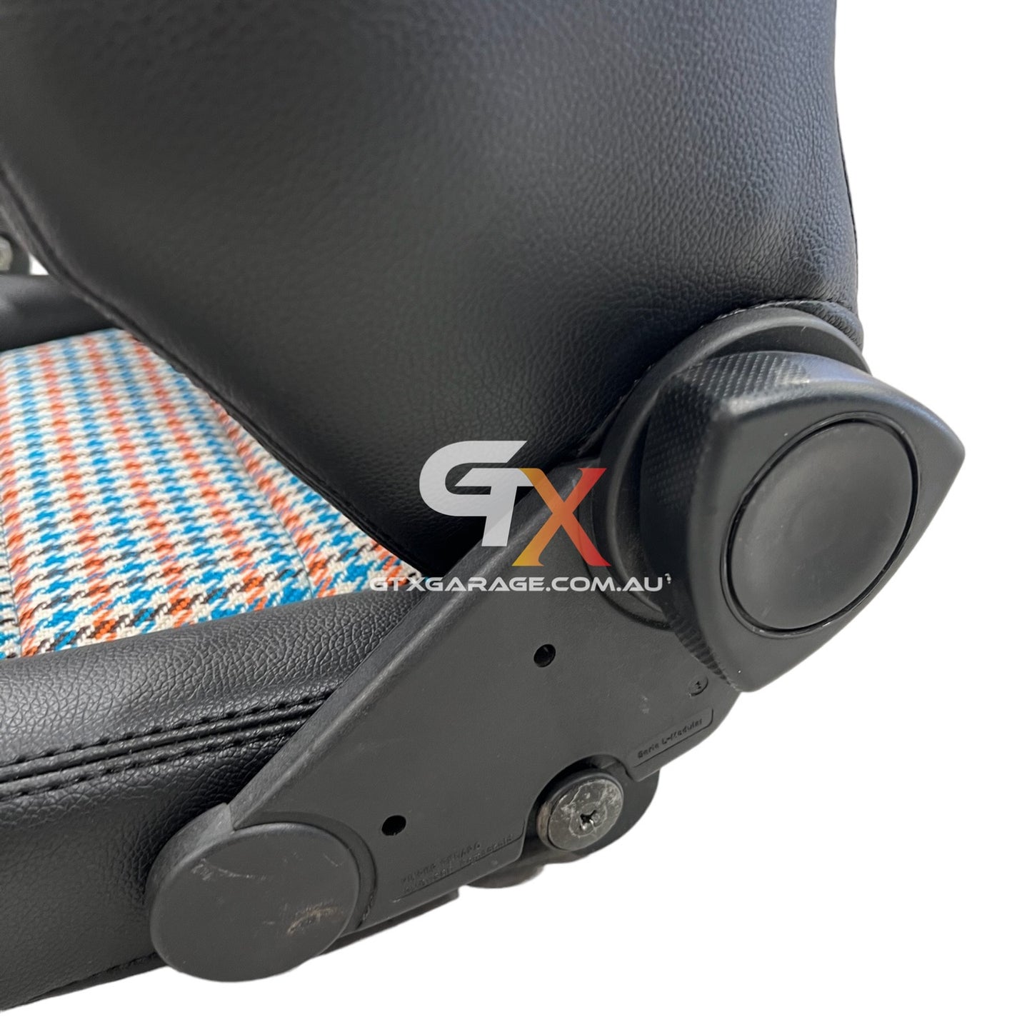 RECARO LX Houndstooth Orange