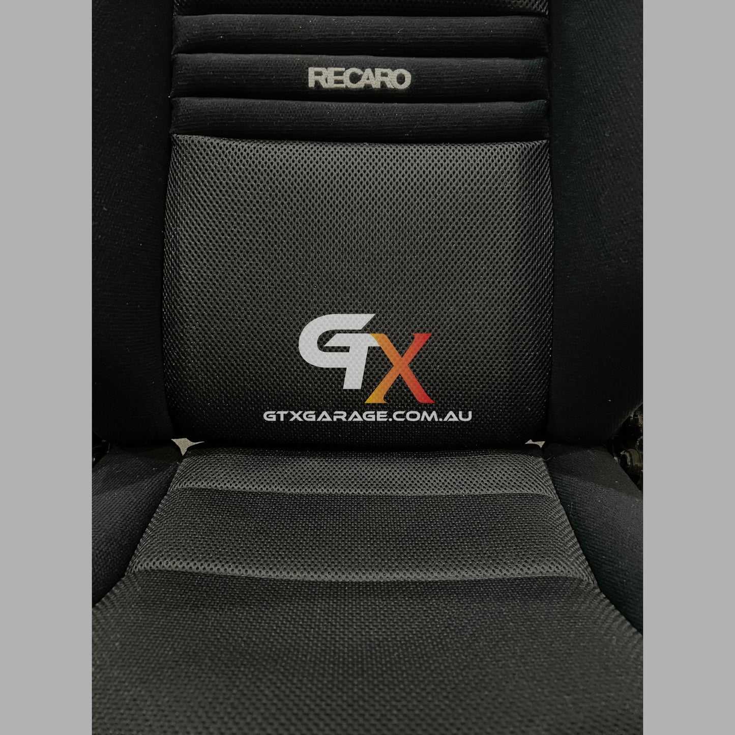 RECARO LX Fishnet Perforated Black Fabric