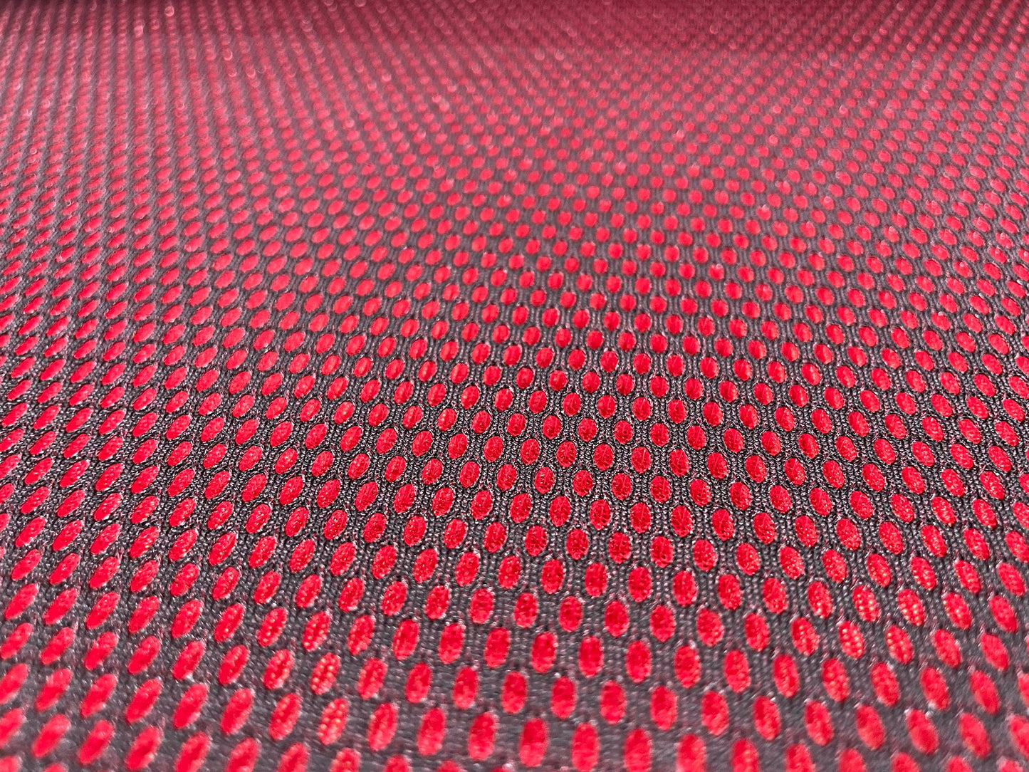 Red Mesh Fabric