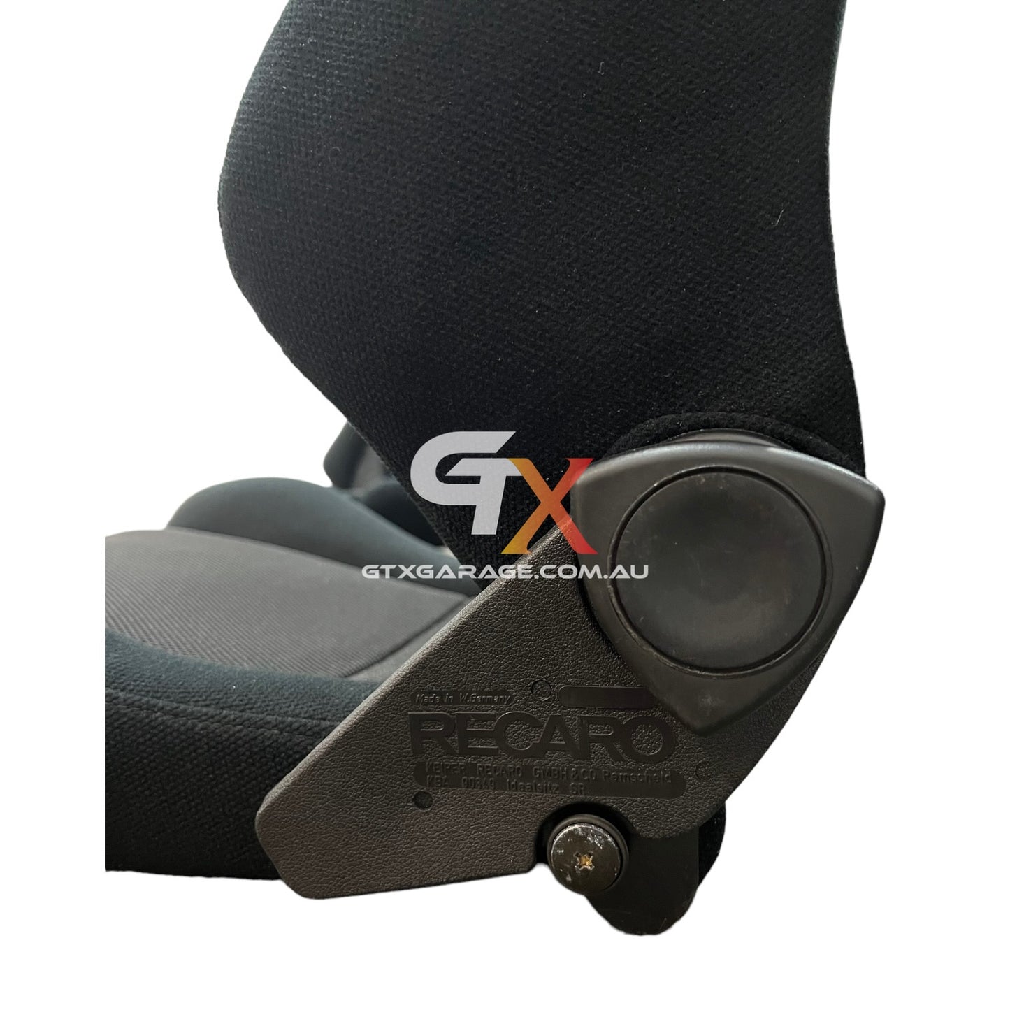 RECARO LX Fishnet Perforated Black Fabric