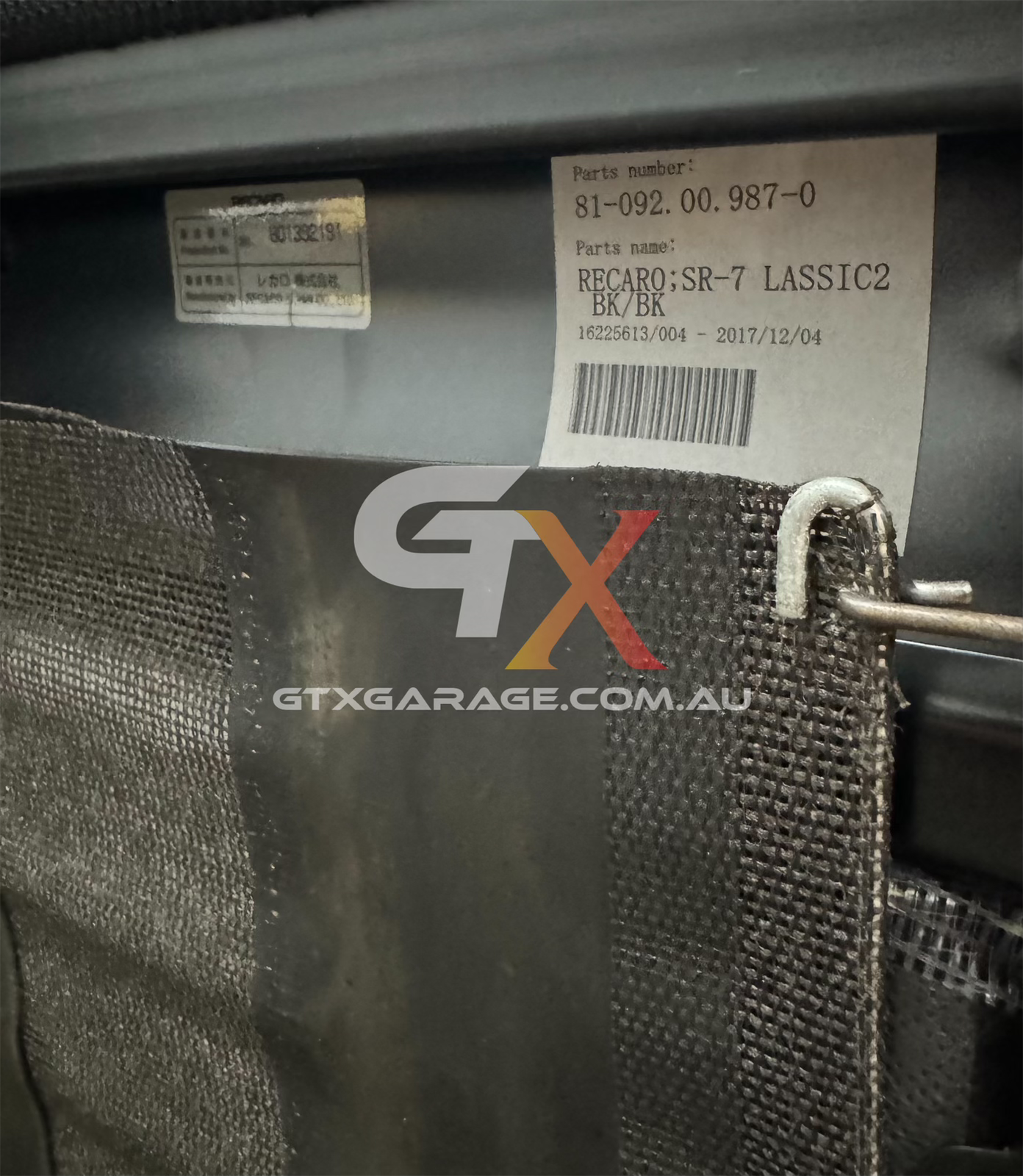 RECARO SR7 & SR7F Lassic2 (BK/BK)
