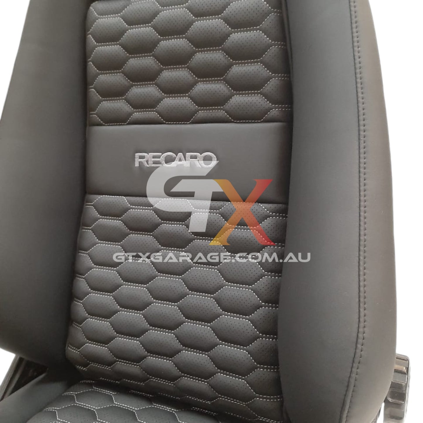 RECARO LXC Fishnet Black Quilted