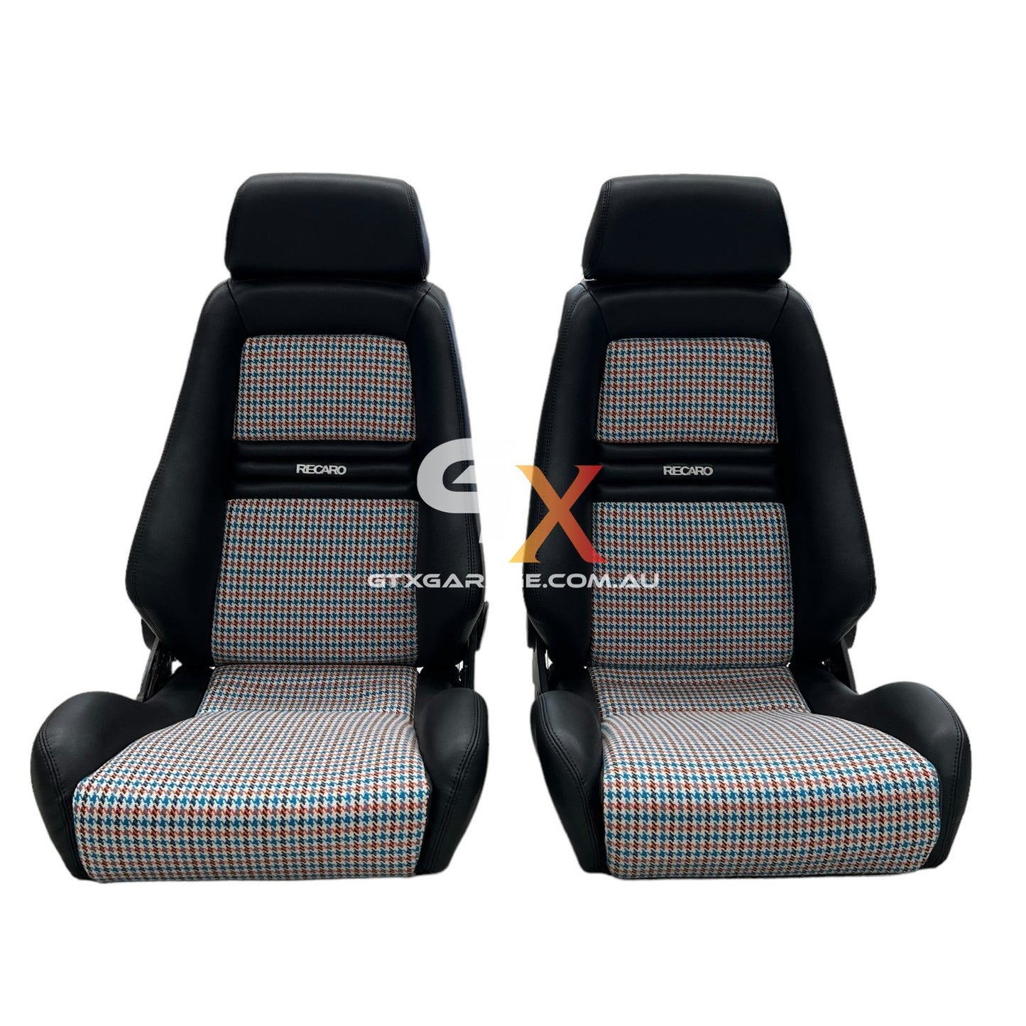 RECARO LX Houndstooth Orange