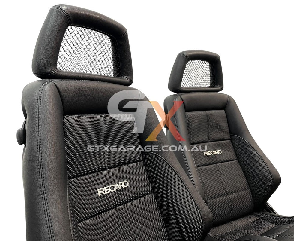 RECARO LX Fishnet Black Golf Ball