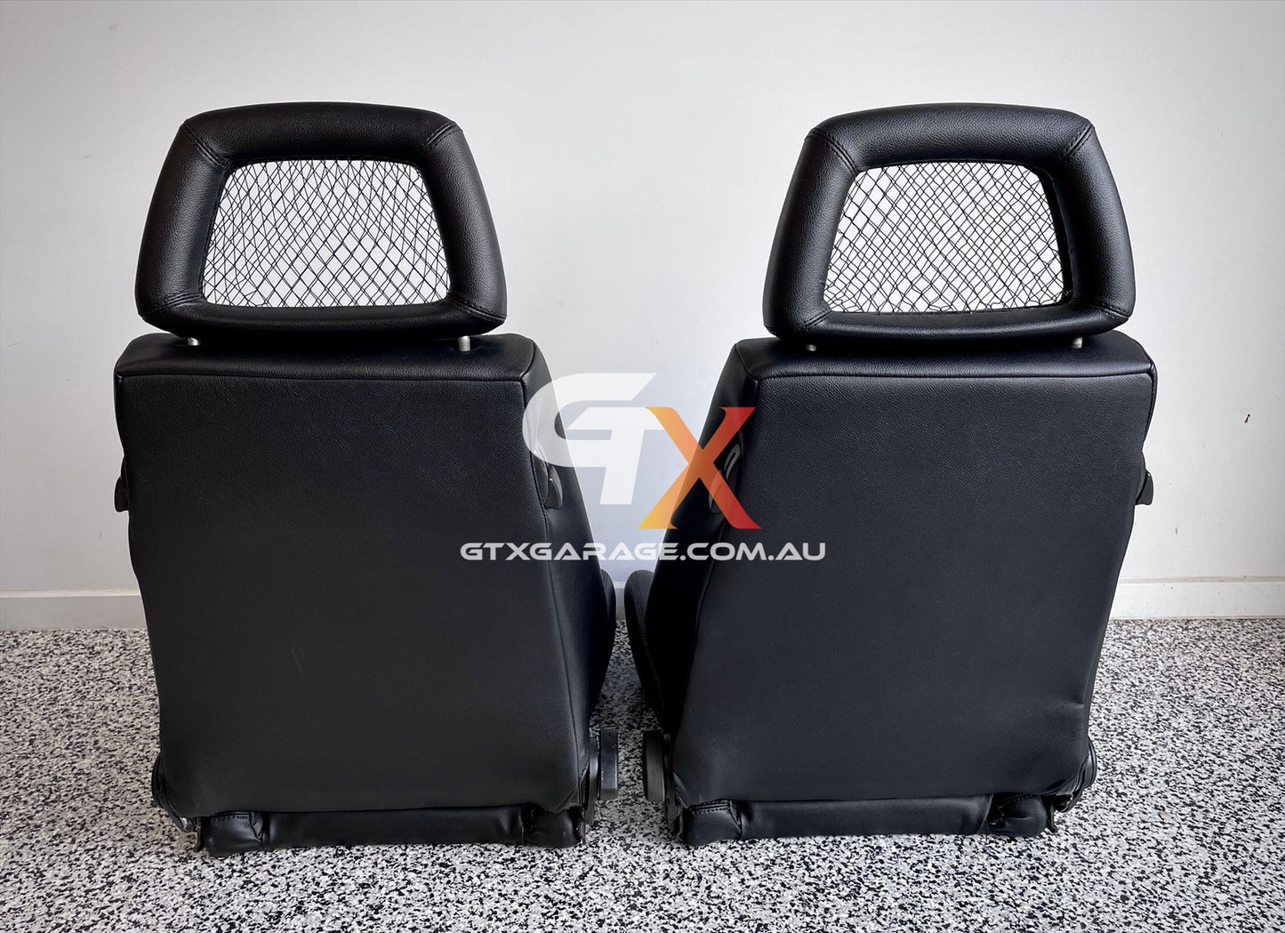 RECARO LX Fishnet Black Suede