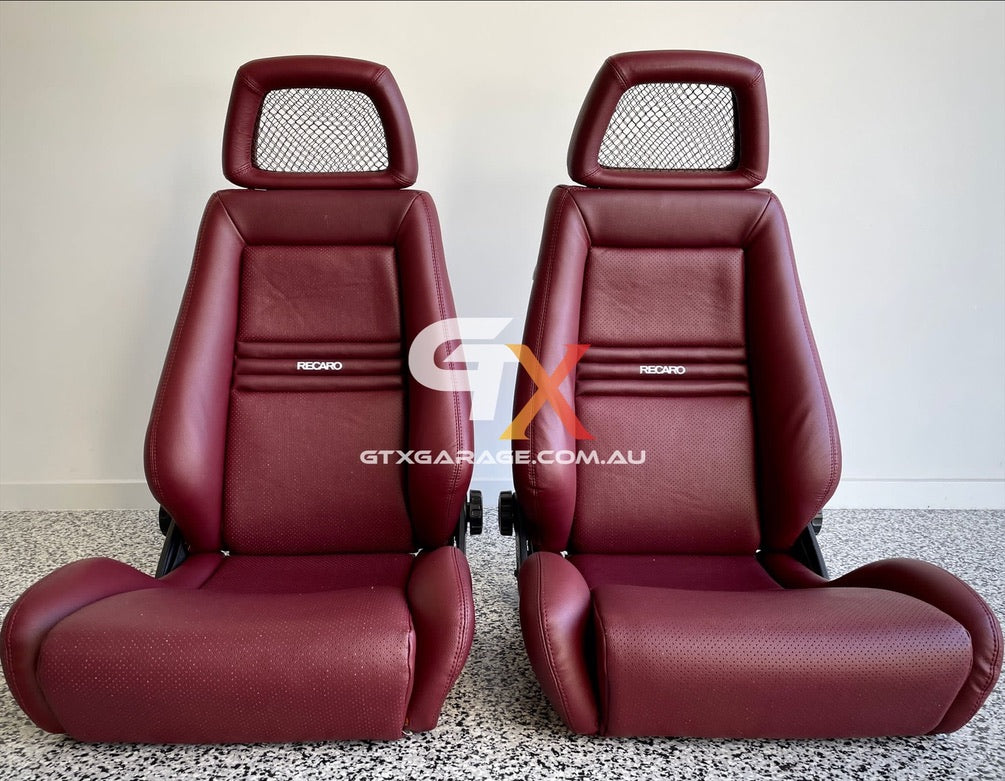 RECARO LX Fishnet Burgundy