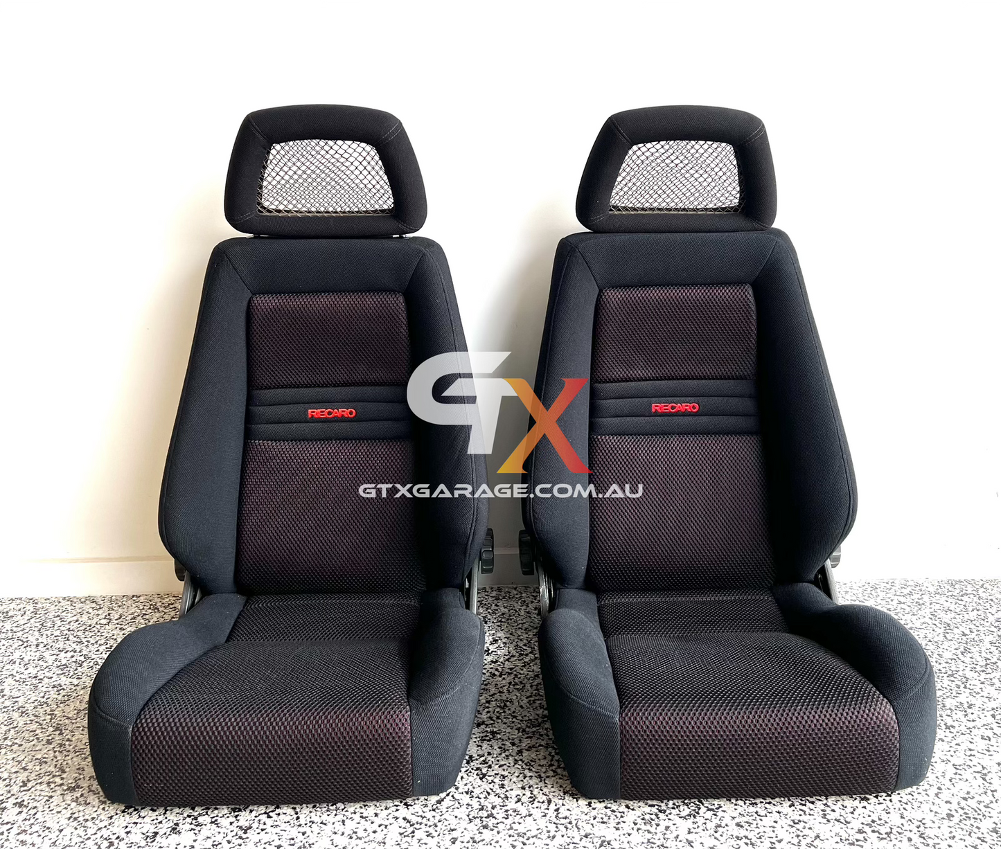 RECARO LX Fishnet Perforated Red