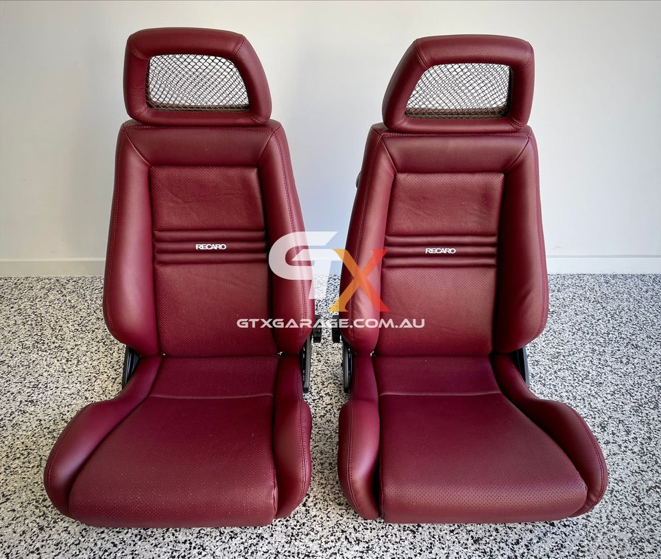 RECARO LX Fishnet Burgundy
