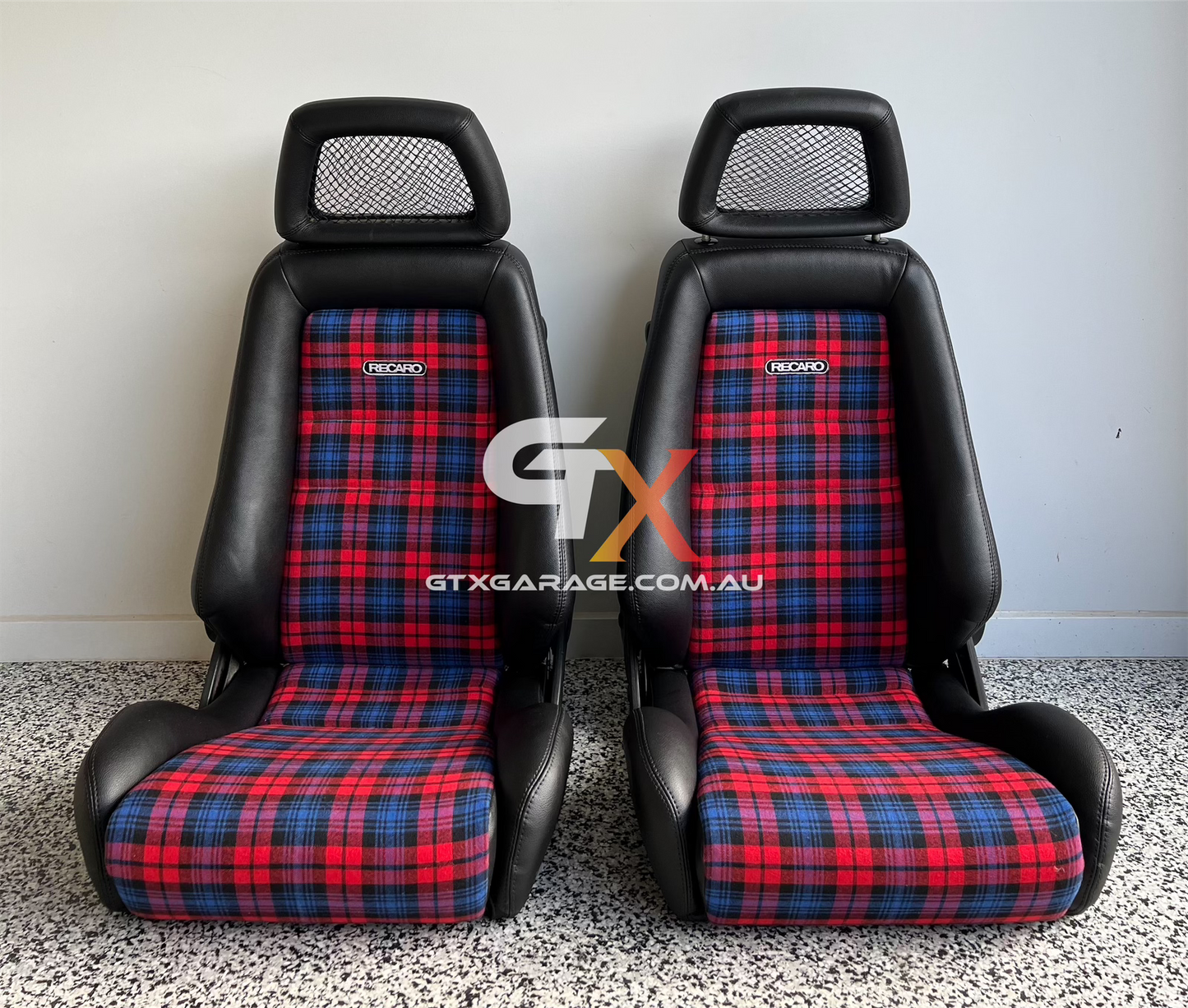 RECARO LX Fishnet Tartan