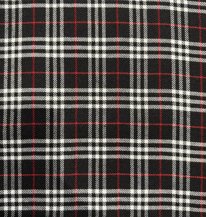 Plaid Design Fabric (6407)
