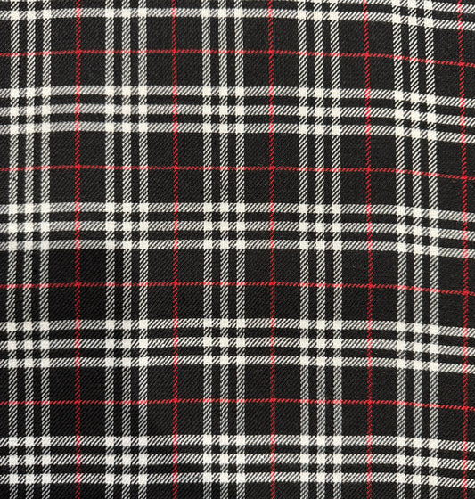 Plaid Design Fabric (6407)