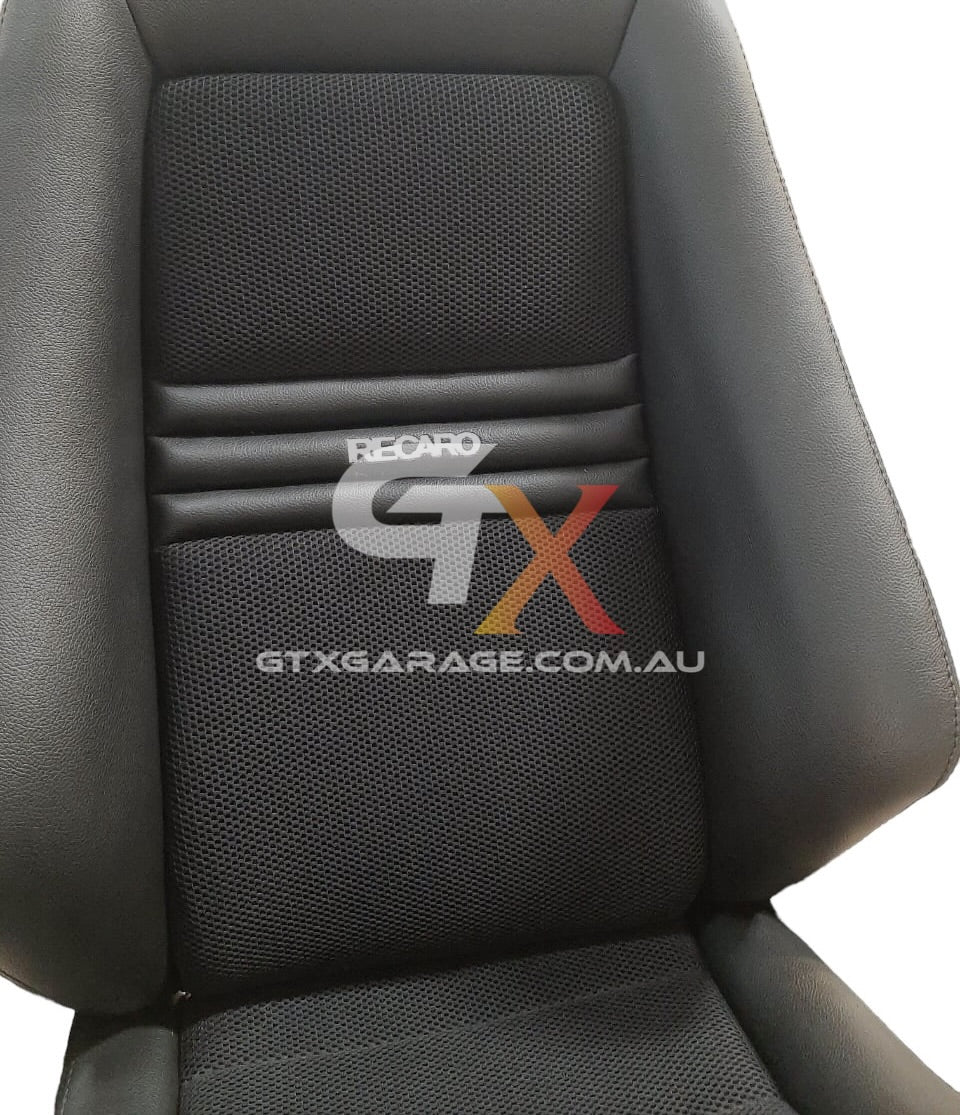 (Pre-Order) RECARO LX Fishnet Black Fabric & Vinyl