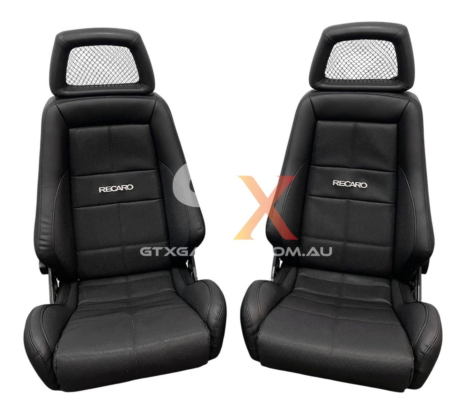 RECARO LX Fishnet Black Golf Ball