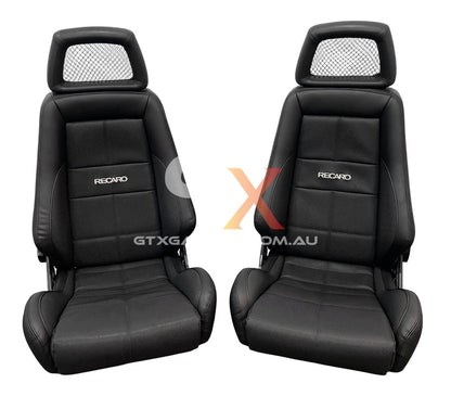 RECARO LX Fishnet Black Golf Ball