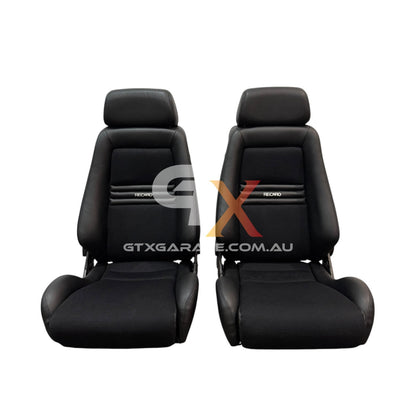 RECARO LX Black Fabric & Vinyl