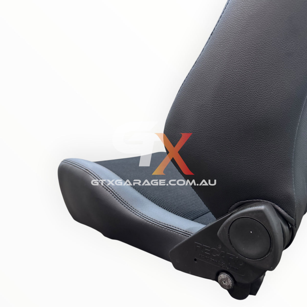 RECARO LX Fishnet Black Fabric & Vinyl