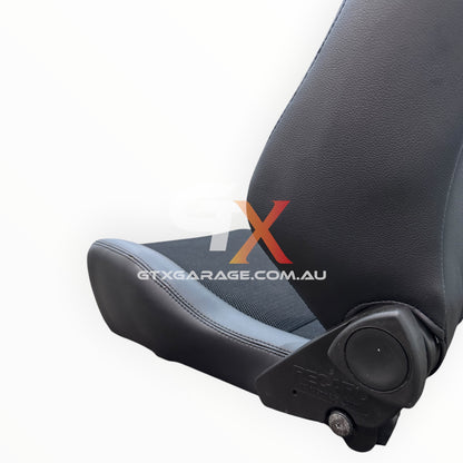RECARO LX Fishnet Black Fabric & Vinyl