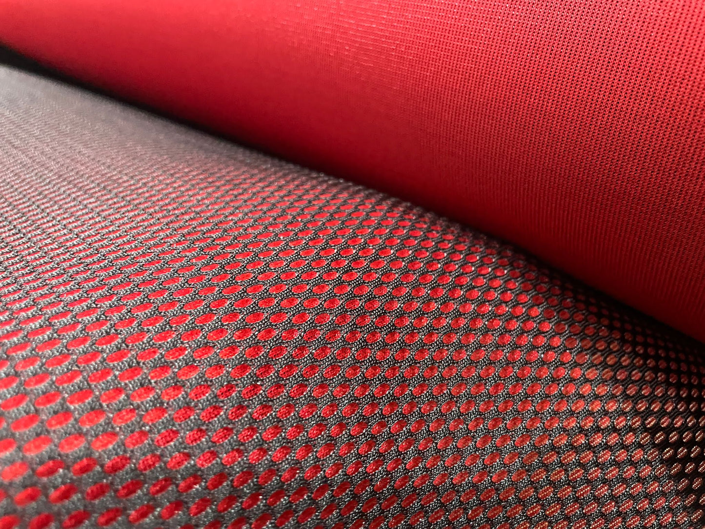 Red Mesh Fabric