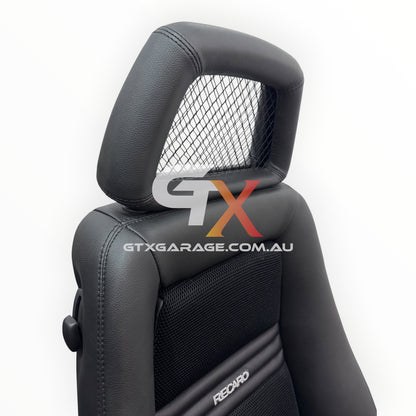 RECARO LX Fishnet Black Fabric & Vinyl