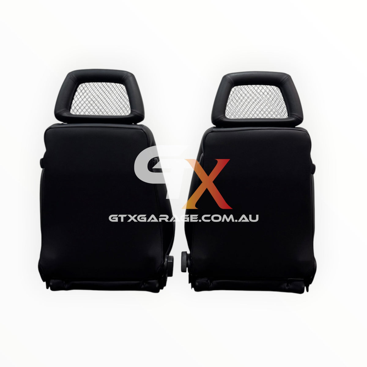 RECARO LX Fishnet Black Fabric & Vinyl