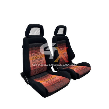 RECARO LX Fishnet Orange Spectrum