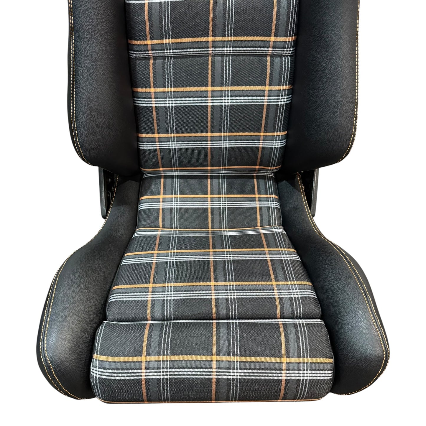 VW Golf GTi Orange Tartan Fabric (MK-77)