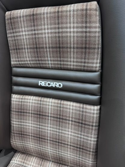 Tartan Brown Fabric (6622)