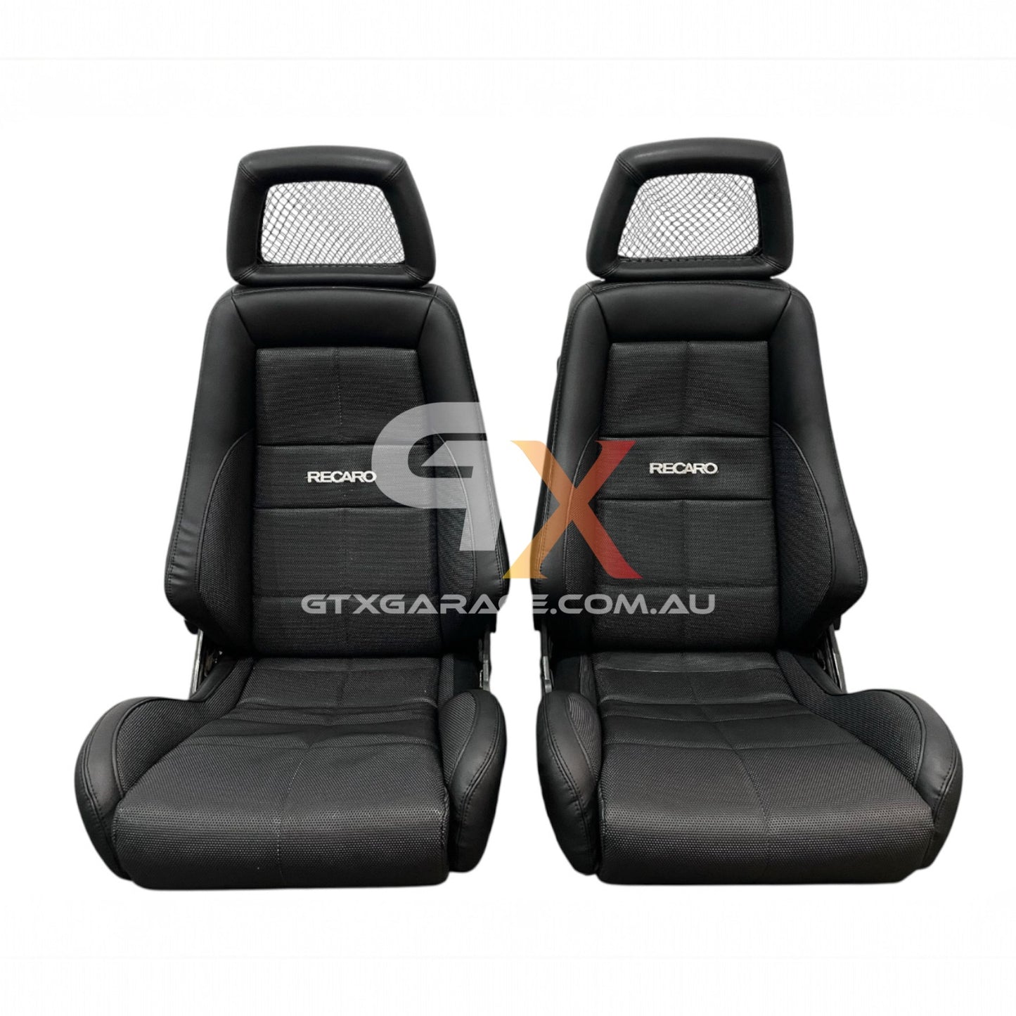 RECARO LX Fishnet Black Golf Ball