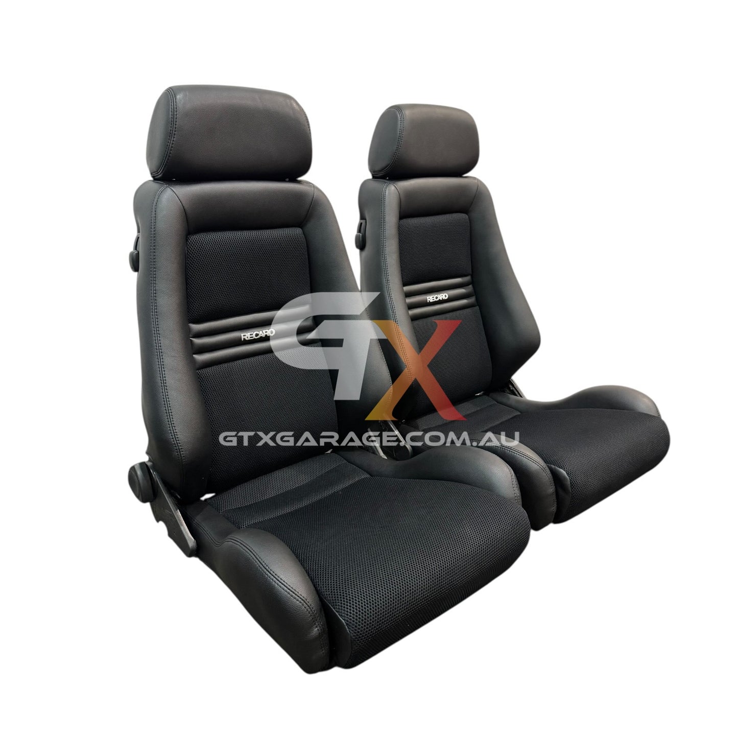 RECARO LX Black Fabric & Vinyl