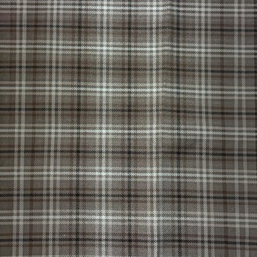 Tartan Brown Fabric (6622)