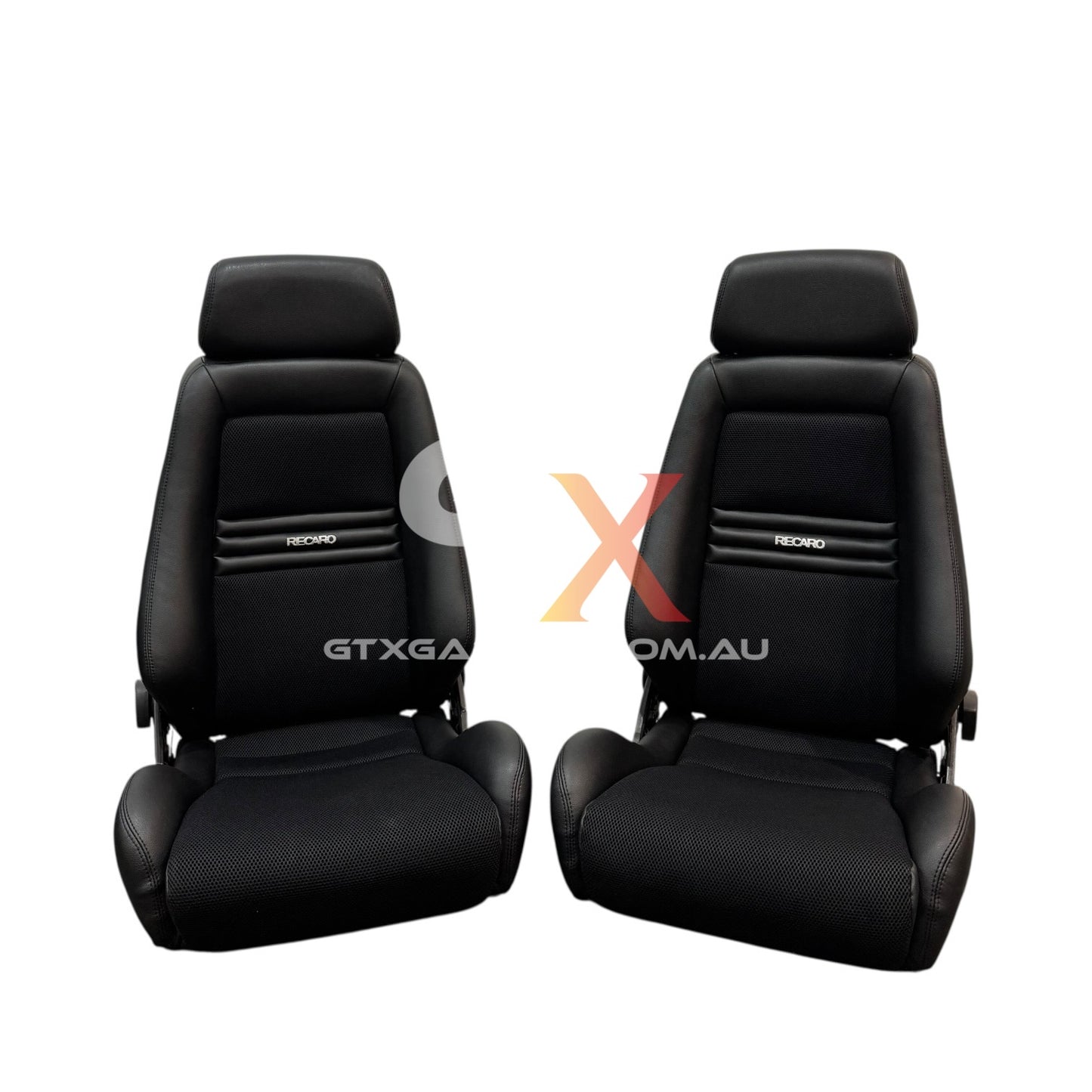 RECARO LX Black Fabric & Vinyl