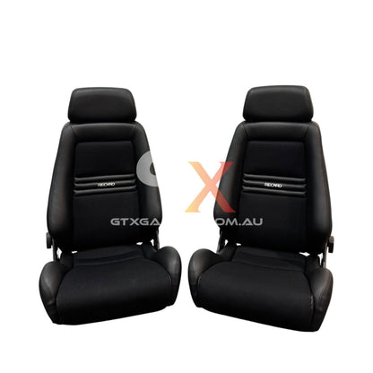 RECARO LX Black Fabric & Vinyl