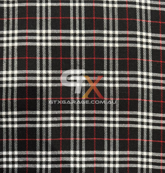 Plaid Design Fabric (6407)