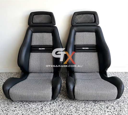 RECARO LSB Fishnet Houndstooth/Pepita