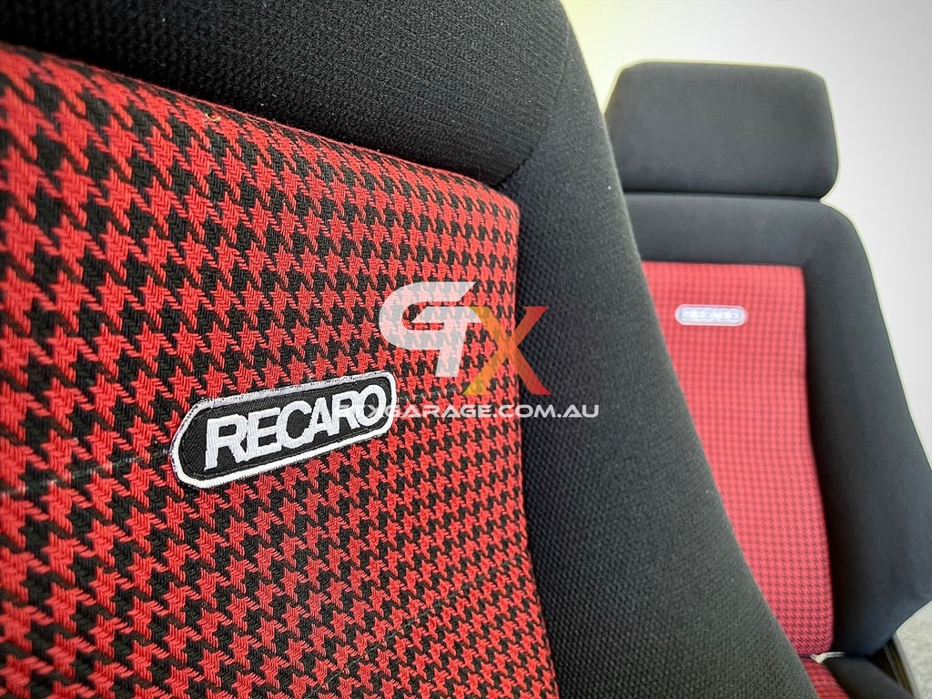 RECARO LX Houndstooth Chili Red – GTX Garage
