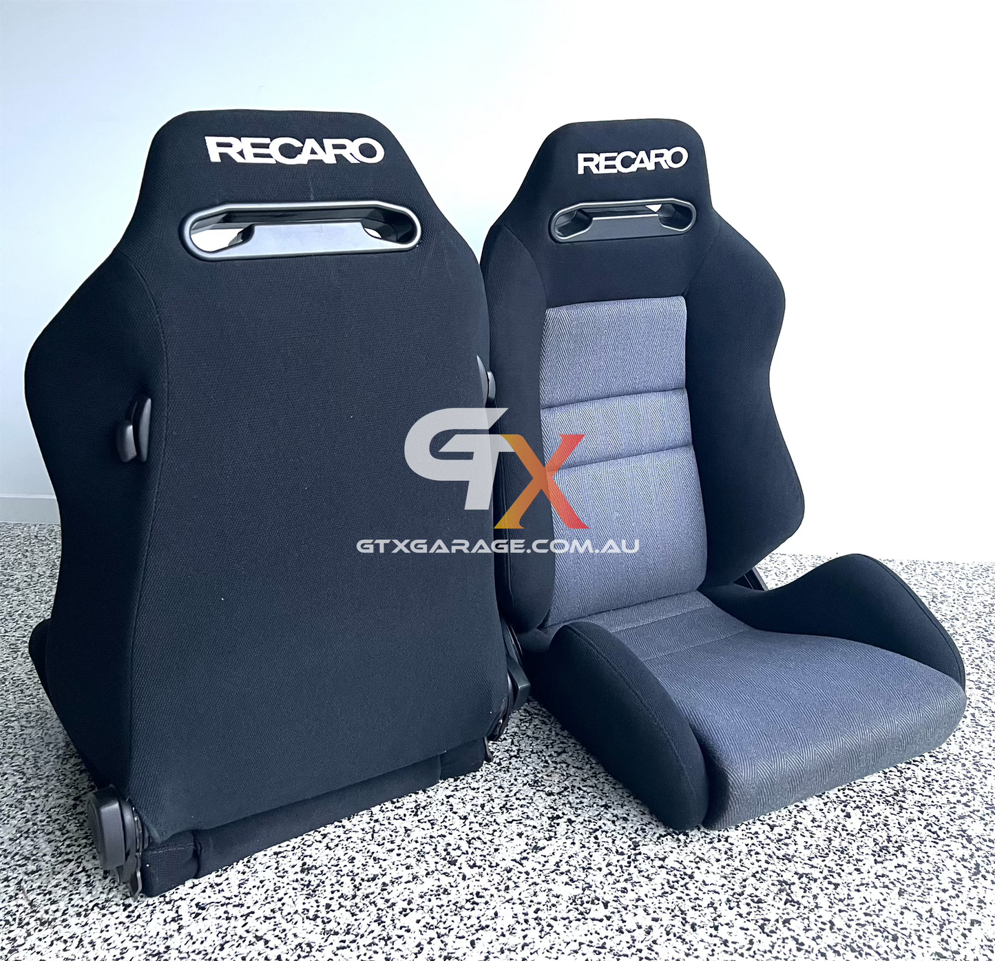 RECARO SR3 Grey Herringbone