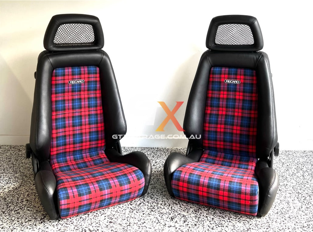 RECARO LX Fishnet Tartan – GTX Garage