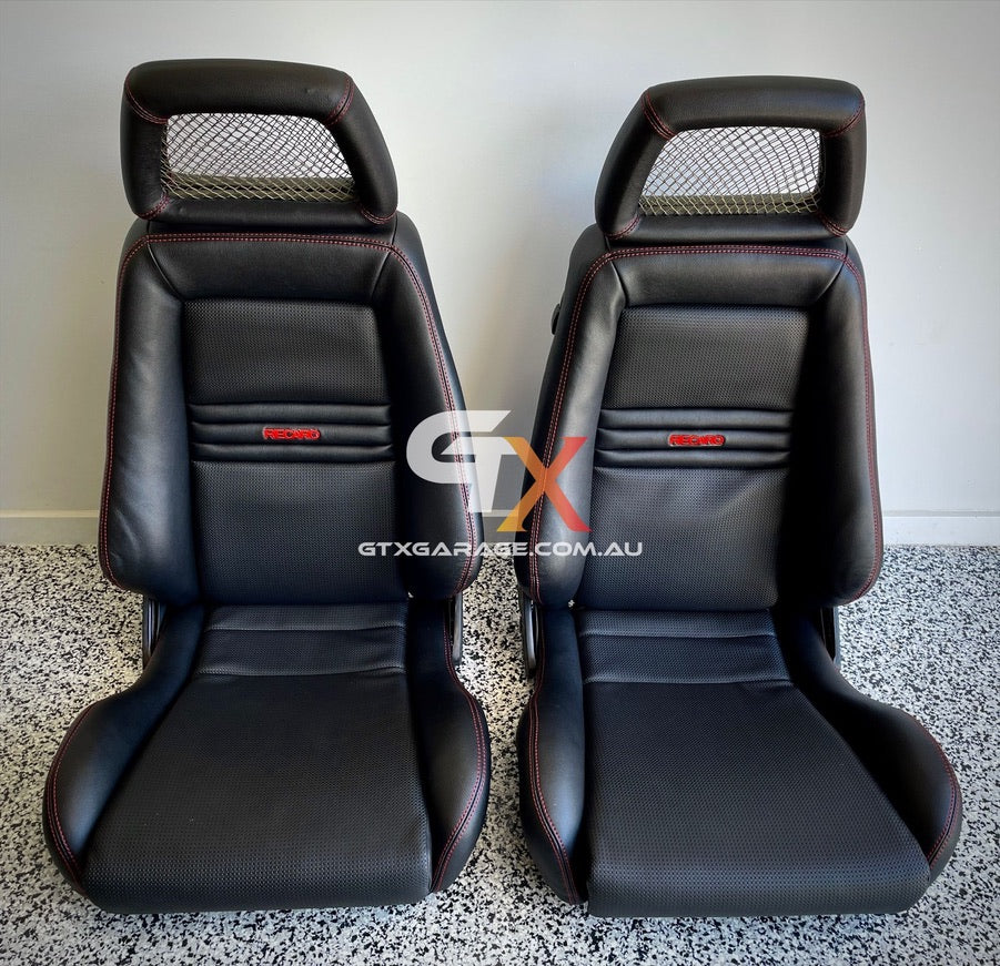 RECARO LX Fishnet Red Stitching – GTX Garage