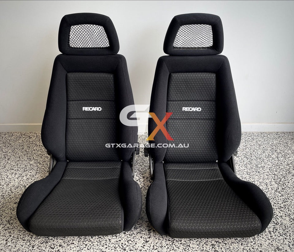 RECARO LX Fishnet Black Custom – GTX Garage