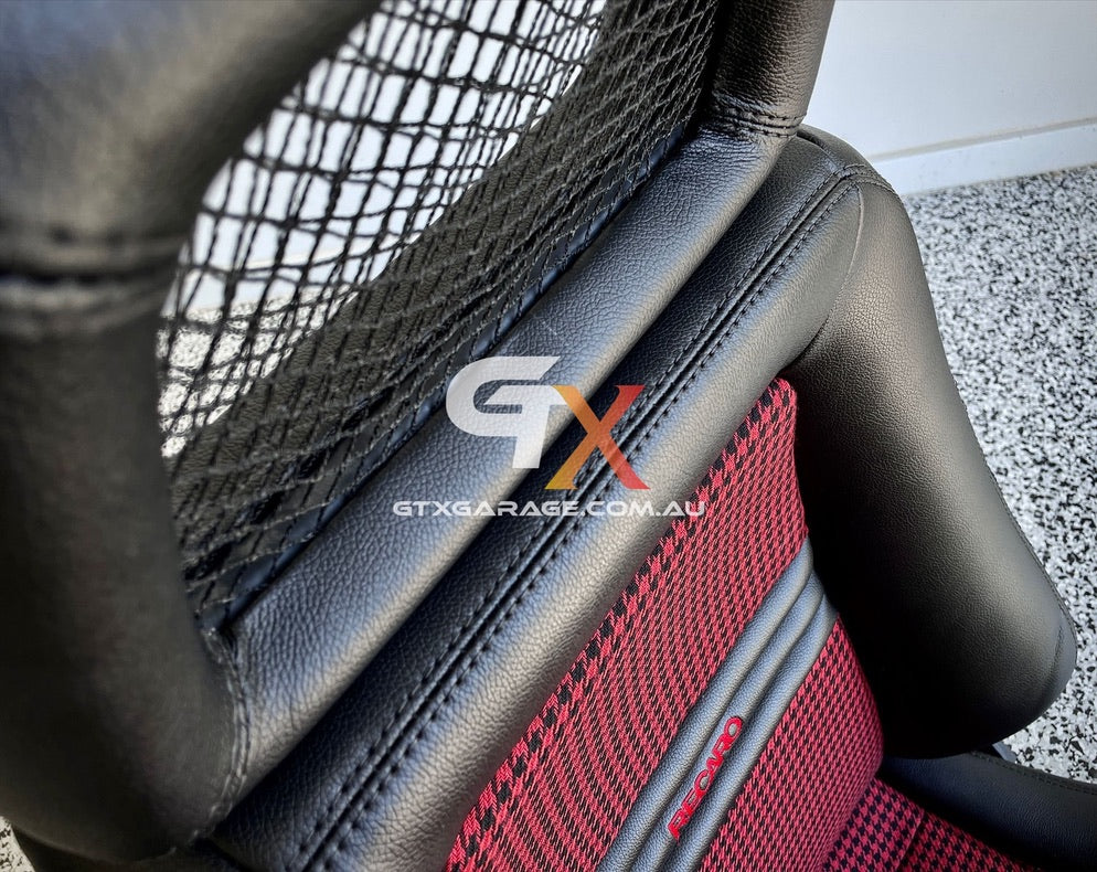 RECARO LX Fishnet Houndstooth Chili Red